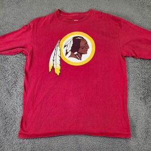 Redskins Long Sleeve Graphic T-Shirt Football Size L NFL‎ Team Apparel